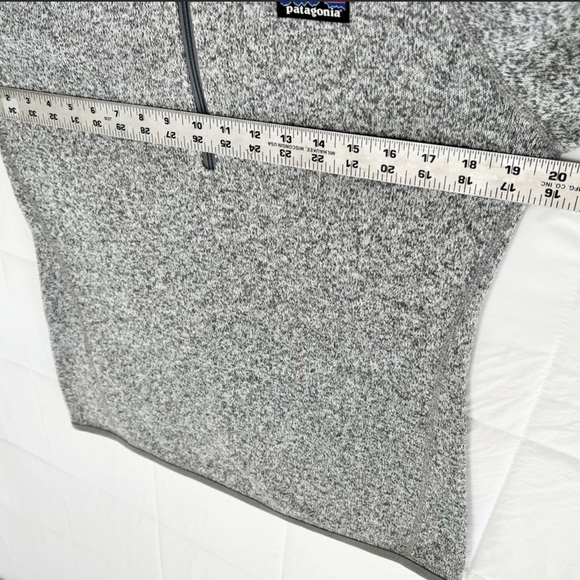 BNWOT Patagonia Women’s Better Sweater 1/4 ZIP BIRCH WHITE Size:M - Picture 4 of 7